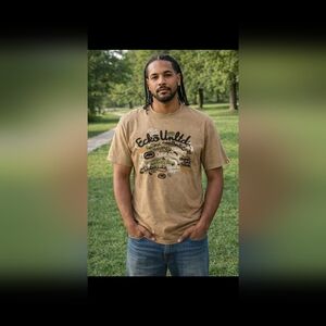 Ecko Unlimited Men's Brown Graphic Tee